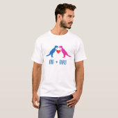 Mr.+Mrs. – 愛の恐竜 Tシャツ (正面フル)