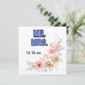 Mr. & Mrs. 招待状 (スタンド正面)