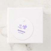 Mr & Mrs add family name date year wedding favor g フェイバータグ (インサイチュ)