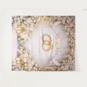 Mr. & Mrs. backdrop タペストリー (正面(横))