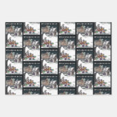 Mr. & Mrs. Claus How it All Began ラッピングペーパーシート (正面)