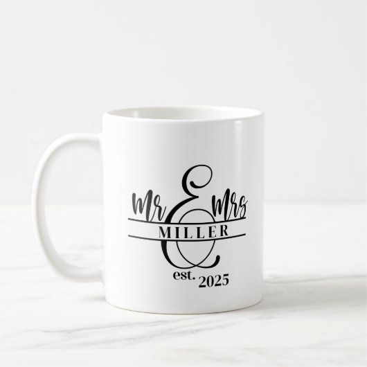 Mr. & Mrs. Coffee Mug コーヒーマグカップ (左)