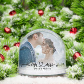 Mr & Mrs Couple Picture Calligraphy Heart Wedding (クリスマス)