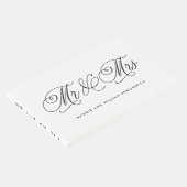 Mr.Mrs. EDITABLE COLORのゲスト結婚ブック ゲストブック (コーナー)