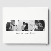 Mr.Mrs. EDITABLE COLORのゲスト結婚ブック ゲストブック (裏面)