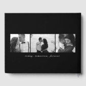 Mr.Mrs. EDITABLE COLORのゲスト結婚ブック ゲストブック (裏面)