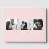 Mr.Mrs. EDITABLE COLORのゲスト結婚ブック ゲストブック (裏面)