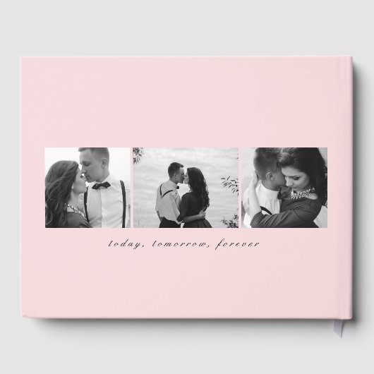 Mr.Mrs. EDITABLE COLORのゲスト結婚ブック ゲストブック (裏面)