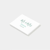 Mr & Mrs last name married year wedding engagement ポストイット (アングル)