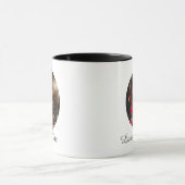 Mr Mrs Love Birds Photo Mug マグカップ (中央)