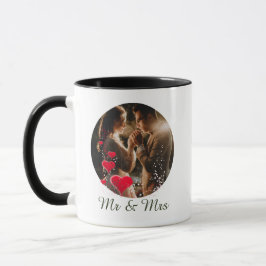Mr Mrs Love Birds Photo Mug マグカップ