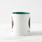Mr Mrs Love Birds Photo Mug マグカップ (中央)