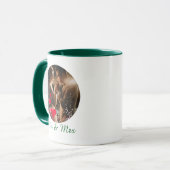 Mr Mrs Love Birds Photo Mug マグカップ (正面左)
