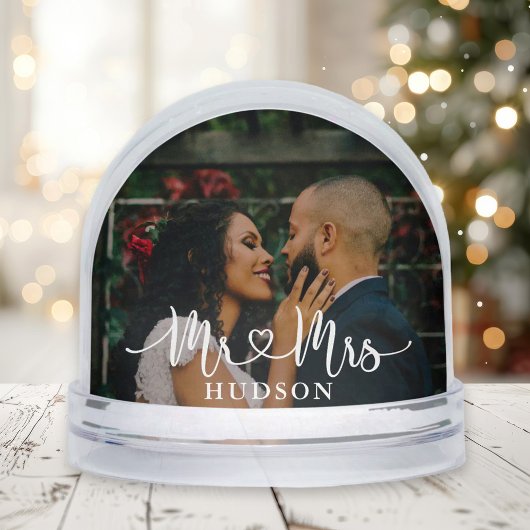 Mr & Mrs Personalized Wedding Photo