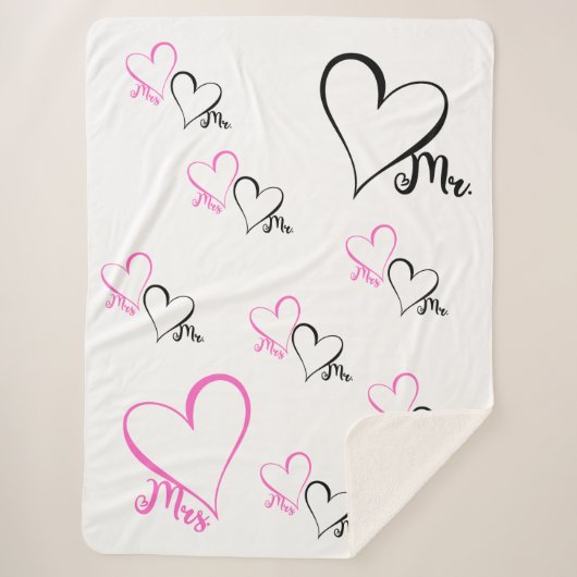 Mr. & Mrs. Sherpa Blanket シェルパブランケット (正面)