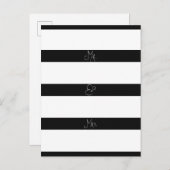 Mr. & Mrs. Wedding Congratulations Marriage Card ポストカード (正面/裏面)