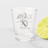 Mr. & Mrs. Wedding Glass Shot Glass ショットグラス (裏面)