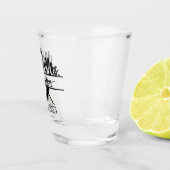 Mr. & Mrs. Wedding Glass Shot Glass ショットグラス (右)