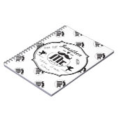 Mr.Mustache Lil Man男の赤ちゃん統計 ノートブック (左側)