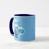 Mr. Narwhal | Bye Buddy, I Hope You Find Your Dad マグカップ (正面左)