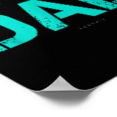 Mr. New Dad . Funny New Dad Tee Shirts  ポスター (角)