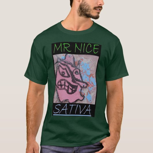 MR NICE SATIVA Tシャツ (正面)