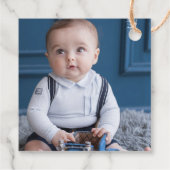 Mr. Onederful最初の誕生日写真ありがとう フェイバータグ (裏面)