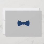 Mr. Onederful 1st誕生日の変更できる色の写真 招待状 (裏面)