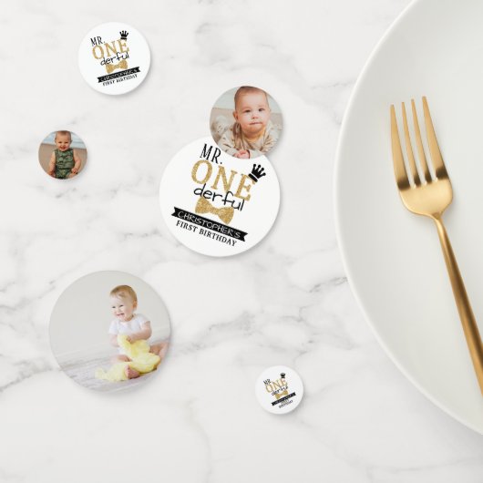 Mr. ONEderful 1st誕生日パーティー写真 コンフェッティ (グループ)