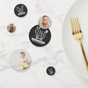 Mr. ONEderful 1st誕生日パーティー写真 コンフェッティ