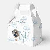 Mr Onederful Photo Balloon Boy 1st Birthday フェイバーボックス (裏面サイド)