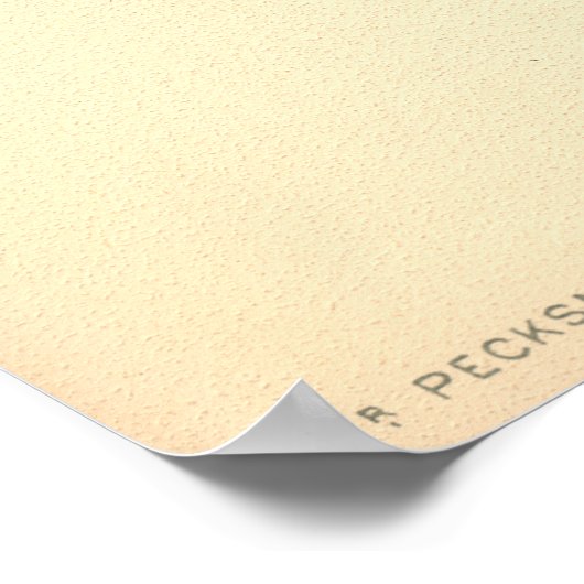 Mr Pecksniff by Kyd - Dickens' Martin Chuzzlewit ポスター (角)