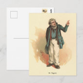 Mr. Peggotty by Kyd - Dickens' David Copperfield ポストカード (正面/裏面)