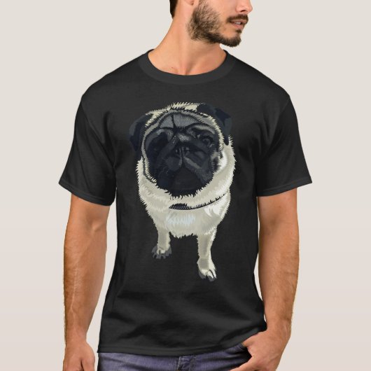 Mr. Pug Tシャツ (正面)