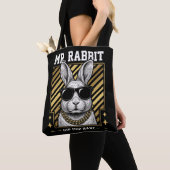 Mr Rabbit Hip Hop Hare Tote トートバッグ (クローズアップ)