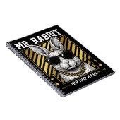 Mr Rabbit Hip Hop Hare Tote ノートブック (右側)