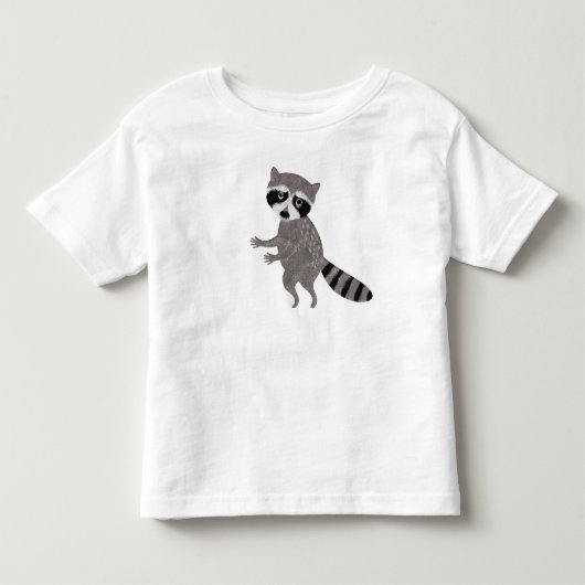 Mr. Racoon Fun Kids Tshirt トドラーTシャツ (正面)