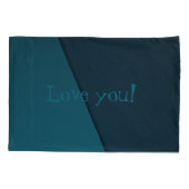 Mr.Right & Mrs.常に右のカップル 枕カバー (裏面-左)