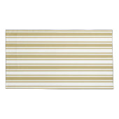 Mr.Right & Mrs.Always Rightカップルストライプの 枕カバー (裏面-左)