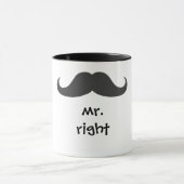 mr. right mug マグカップ (中央)