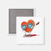 Mr Right Valentines Day Humor Matching Couples 1  マグネット (正面/裏面)