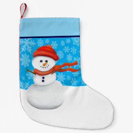 Mr Snowman スモールクリスマスストッキング