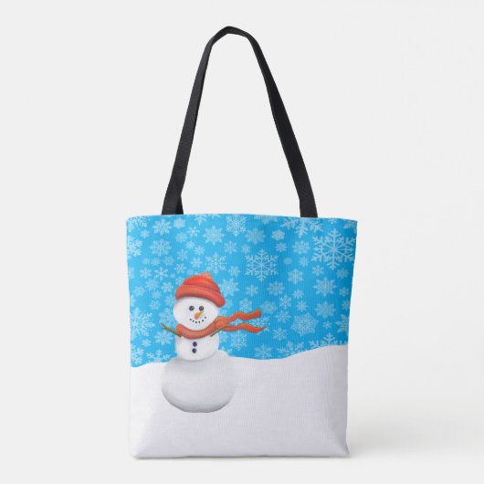 Mr Snowman トートバッグ (裏面)