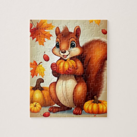 Mr. Squirrel Jigsaw Puzzle ジグソーパズル (縦)