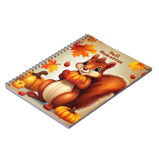 Mr. Squirrel Notebook ノートブック (左側)