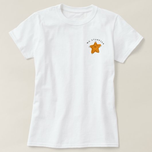 Mr. Starfish Tシャツ (デザイン正面)