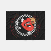 Mr Steal Your Heart For Boys Toddlers Valentine's  フリースブランケット (正面(横))