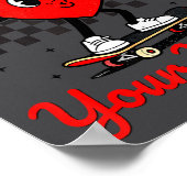 Mr Steal Your Heart For Boys Toddlers Valentine's ポスター (角)