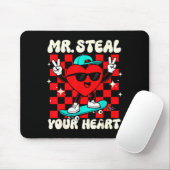 Mr Steal Your Heart For Boys Toddlers Valentine's  マウスパッド (マウス)