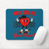 Mr Steal Your Heart For Boys Toddlers Valentine's  マウスパッド (マウス)